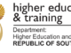 DEPARTMENT OF HIGHER EDUCATION AND TRAINING: DATA CAPTURER