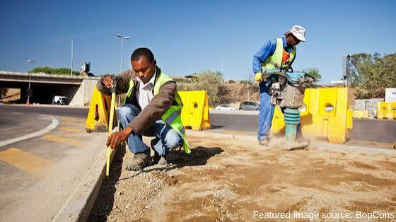 Road Worker x54 at Department of Roads and Transport